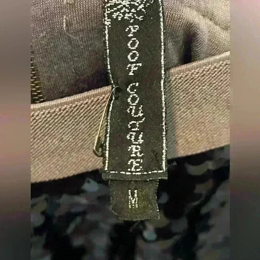 Poof Couture Black Sequin Mini Skirt Ladies Size Medium NWT Holiday Perfect - Picture 4 of 8